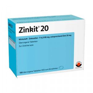 ZINKIT 20 überzogene Tabletten