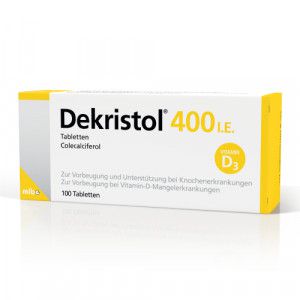 DEKRISTOL 400 I.E. Tabletten