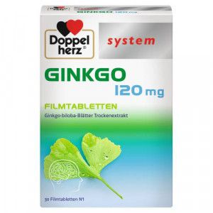 DOPPELHERZ Ginkgo 120 mg system Filmtabletten