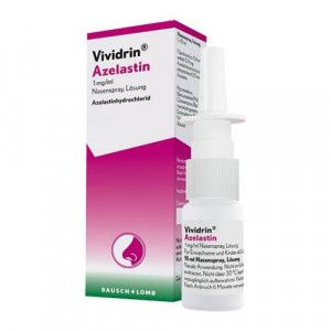 VIVIDRIN Azelastin 1 mg/ml Nasenspray Lösung