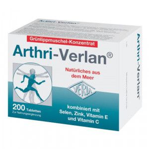 ARTHRI-VERLAN zur Nahrungsergänzung Tabletten